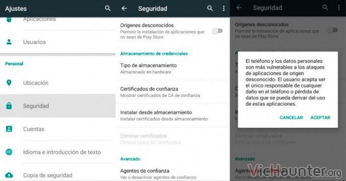 Como Activar Origenes Desconocidos En Cualquier Android