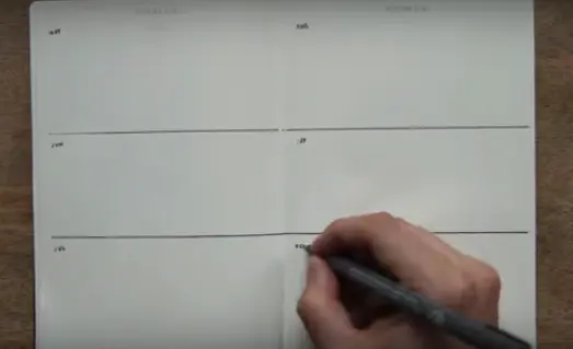 Ingenioso método de organización de tareas con lápiz y libreta para cumplir todos tus pendientes