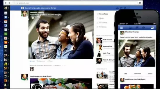 Facebook cambia su diseño, desea convertirse en un periódico Móvil.